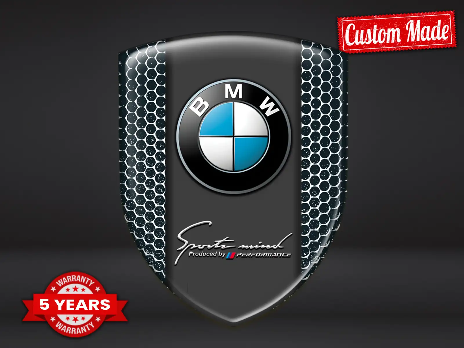 BMW Gedruckte Logosticker Edition Premium Anpassbar